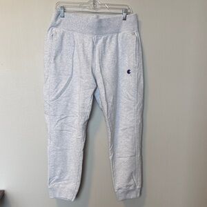 Champion Reverse Weave Heather Gray Jogger Sweatpants